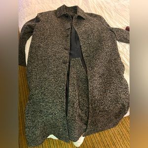 John Varvatos wool cashmere blend overcoat